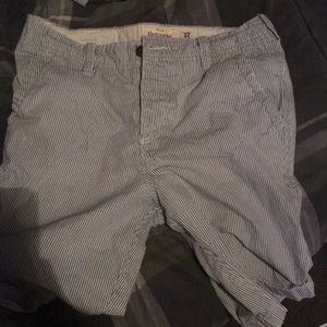 Abercrombie striped shorts